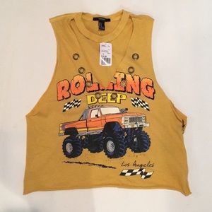 Logo top. Sleeveless.